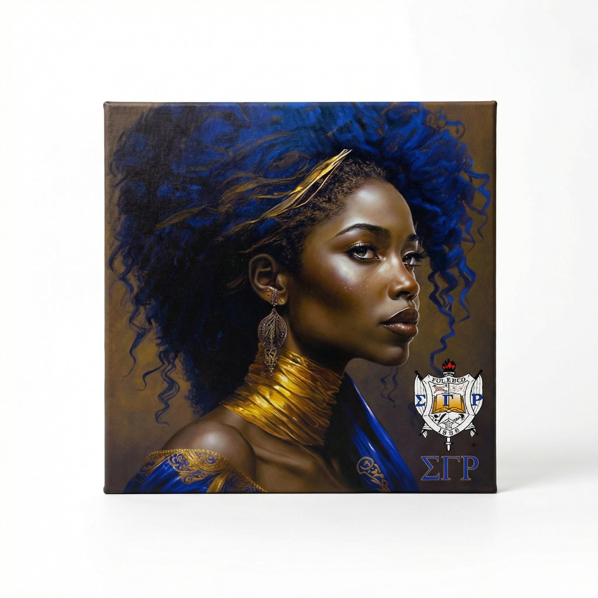 Sigma Gamma Rho Canvas Wall Art - 2