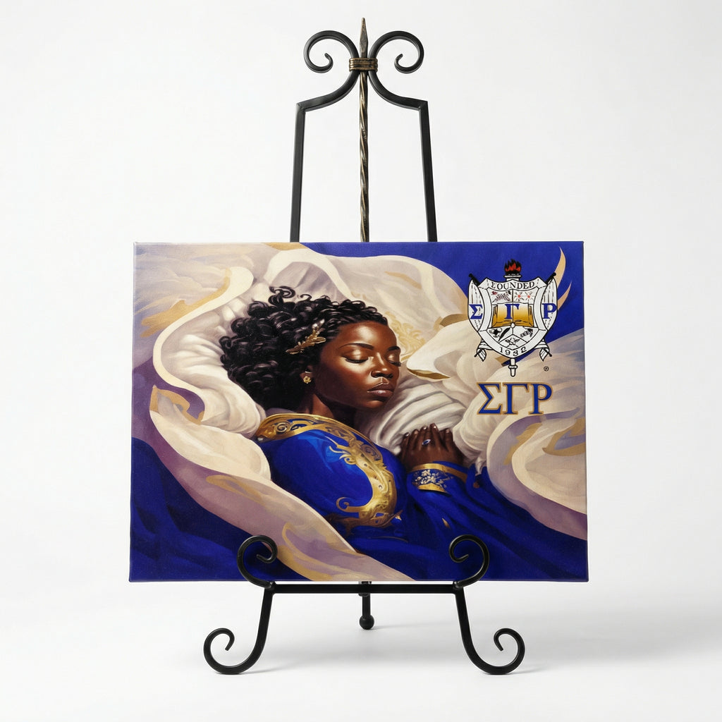 Sigma Gamma Rho Canvas Wall Art - 1