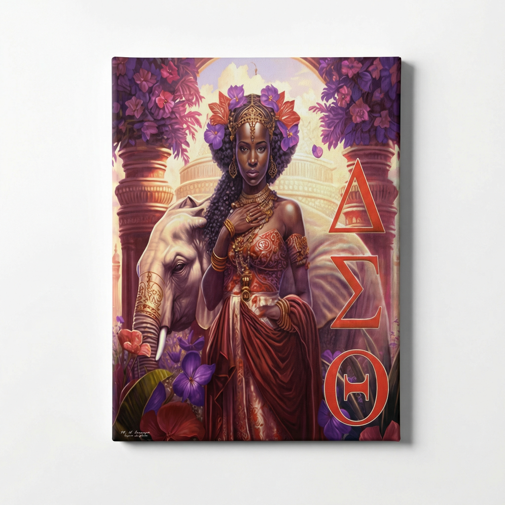 Delta Sigma Theta Wall Art - Always a Queen
