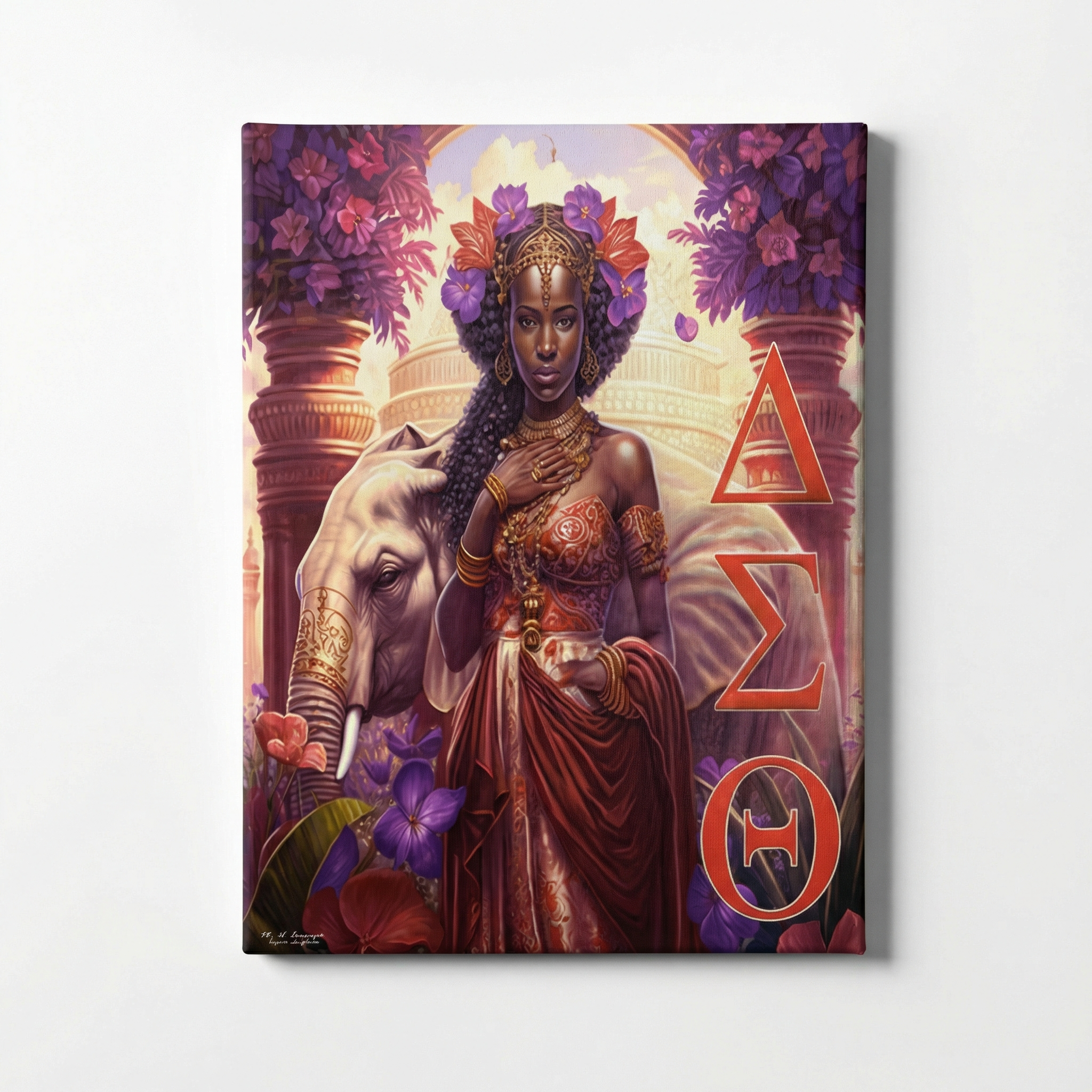 Delta Sigma Theta Wall Art - Always a Queen