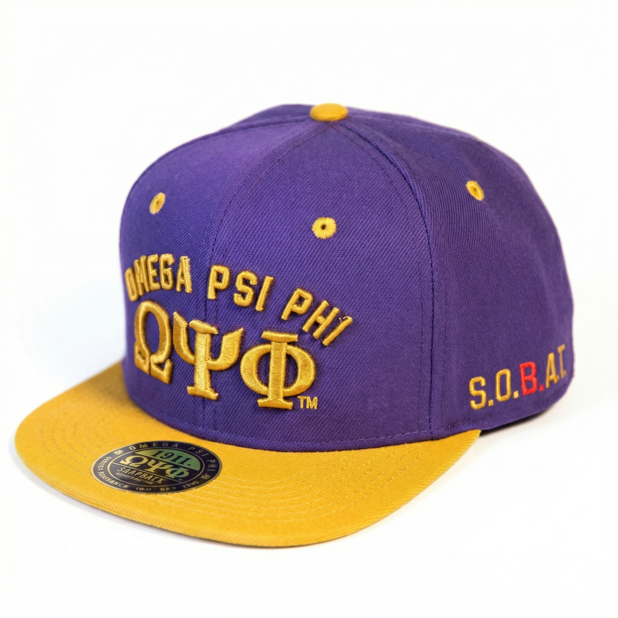 Omega Psi Phi Snapback Hat