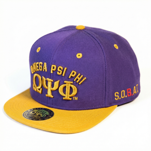 Omega Psi Phi Snapback Hat