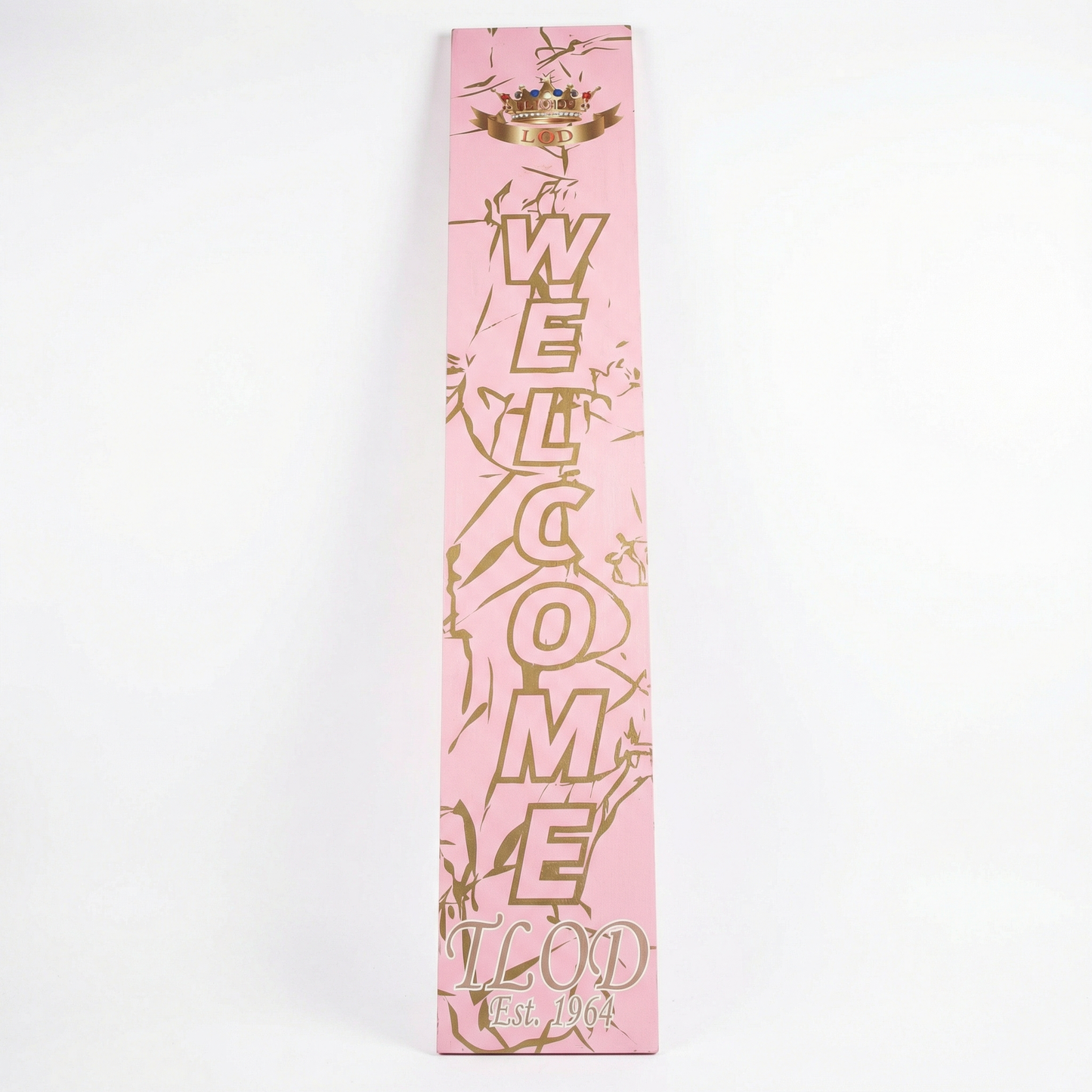 TLOD Porch Welcome Sign