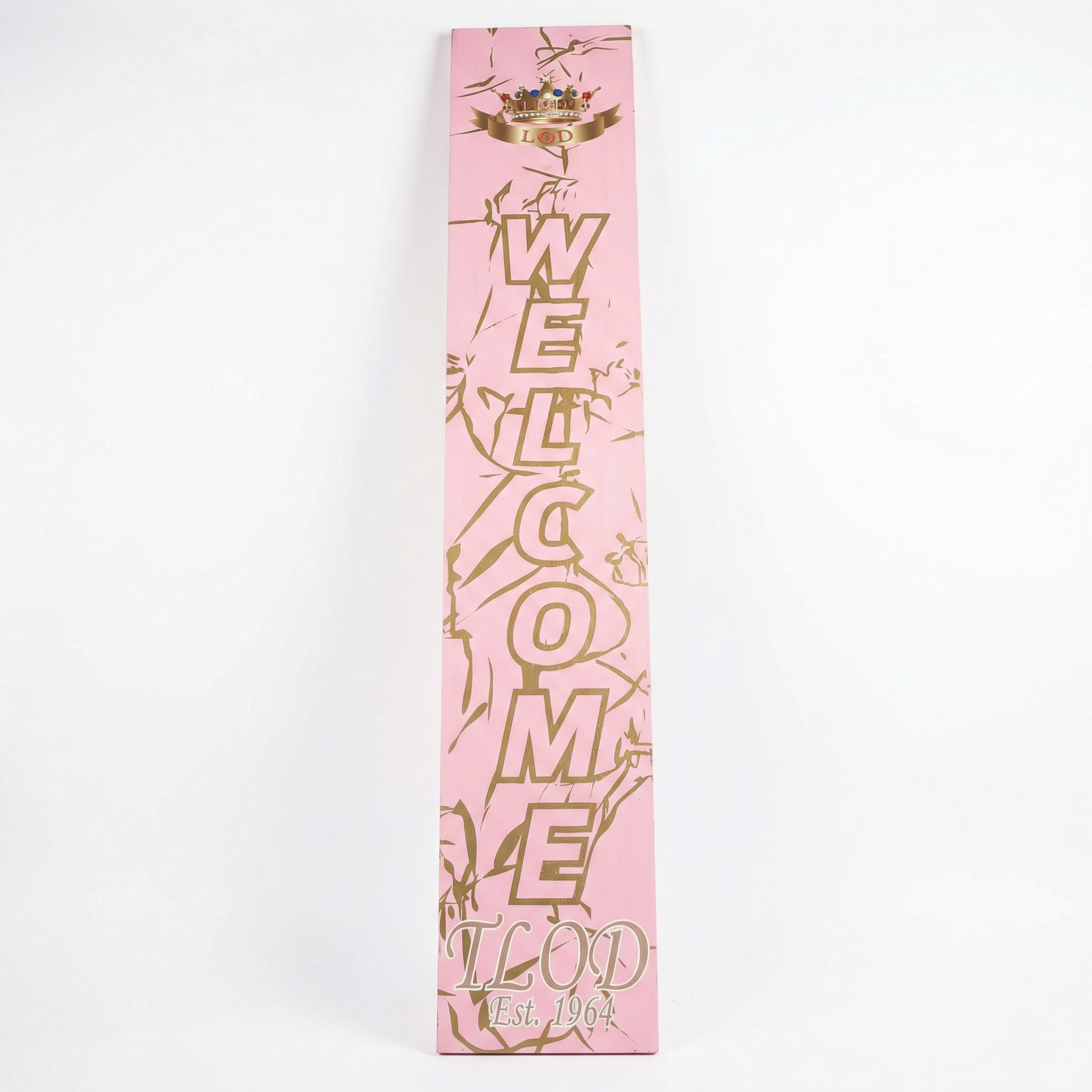 TLOD Porch Welcome Sign