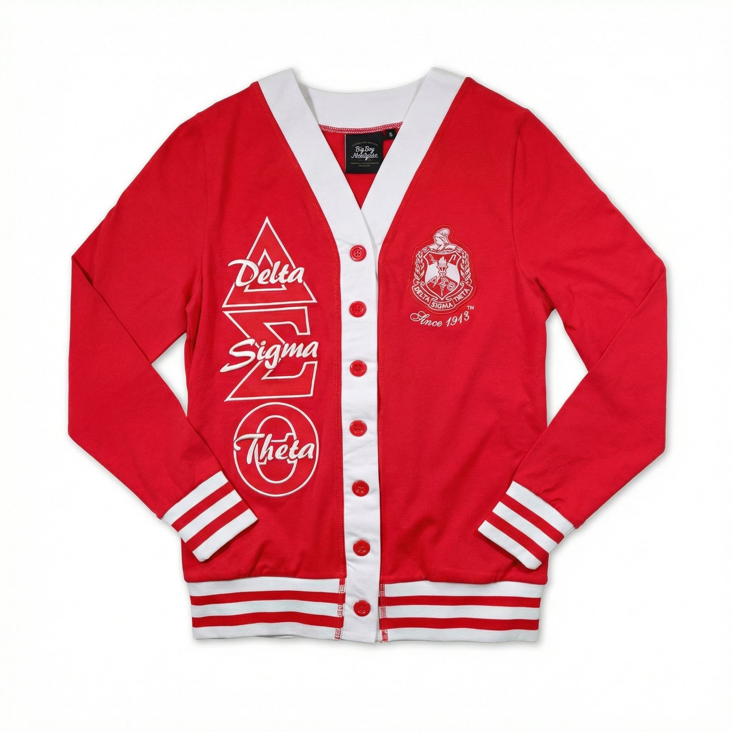 Delta Sigma Theta Light Weight Red Cardigan