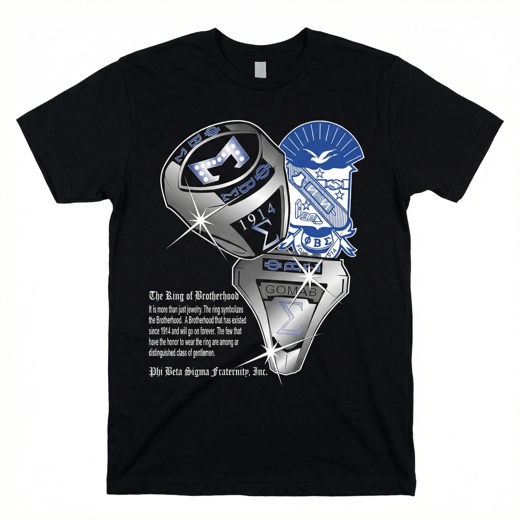 Phi Beta Sigma Frat Ring shirt