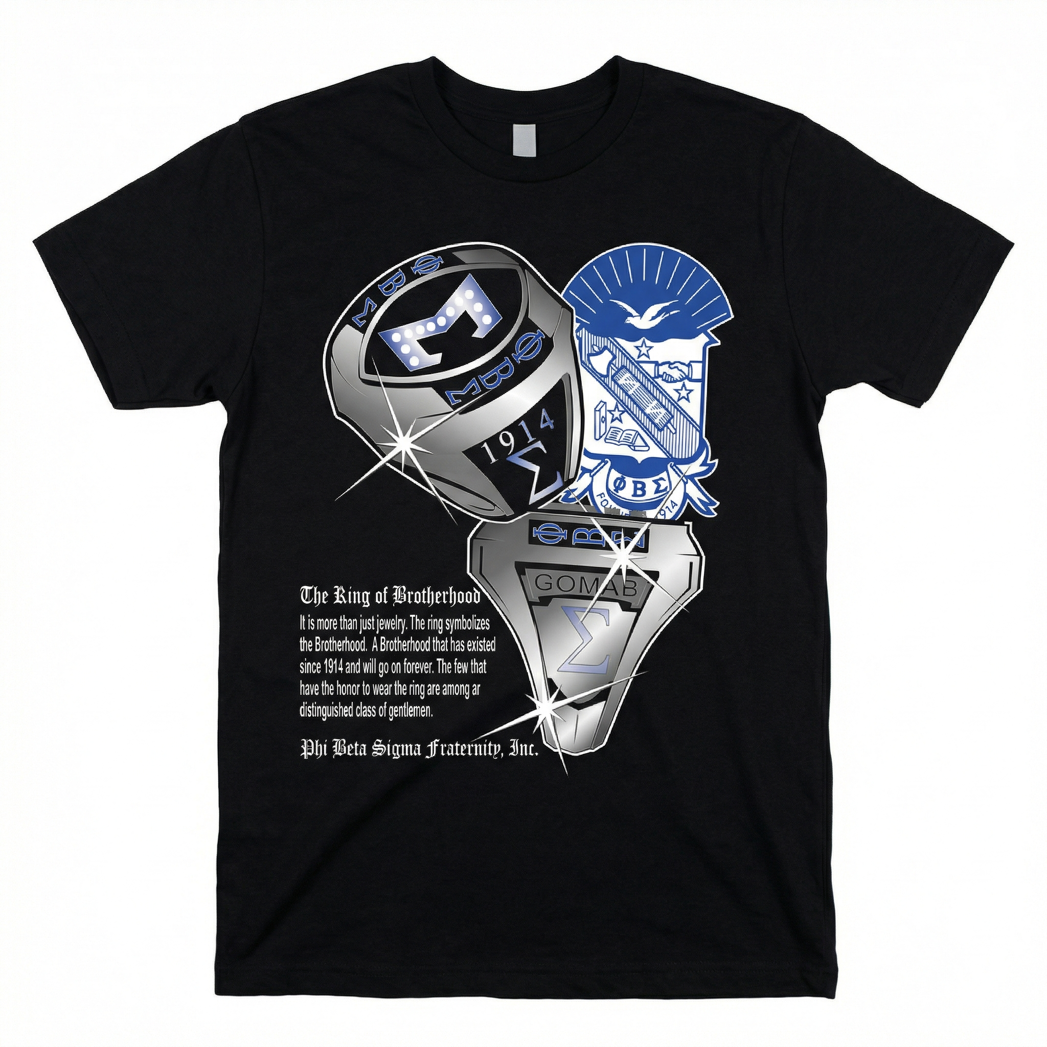 Phi Beta Sigma Frat Ring shirt