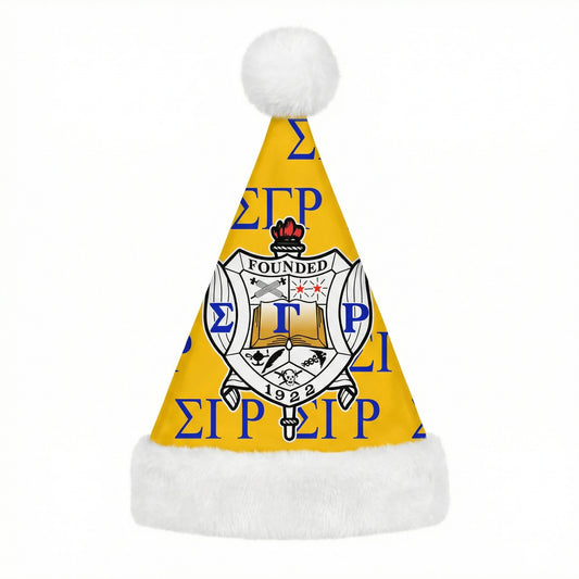Sigma Gamma Rho Santa Hat