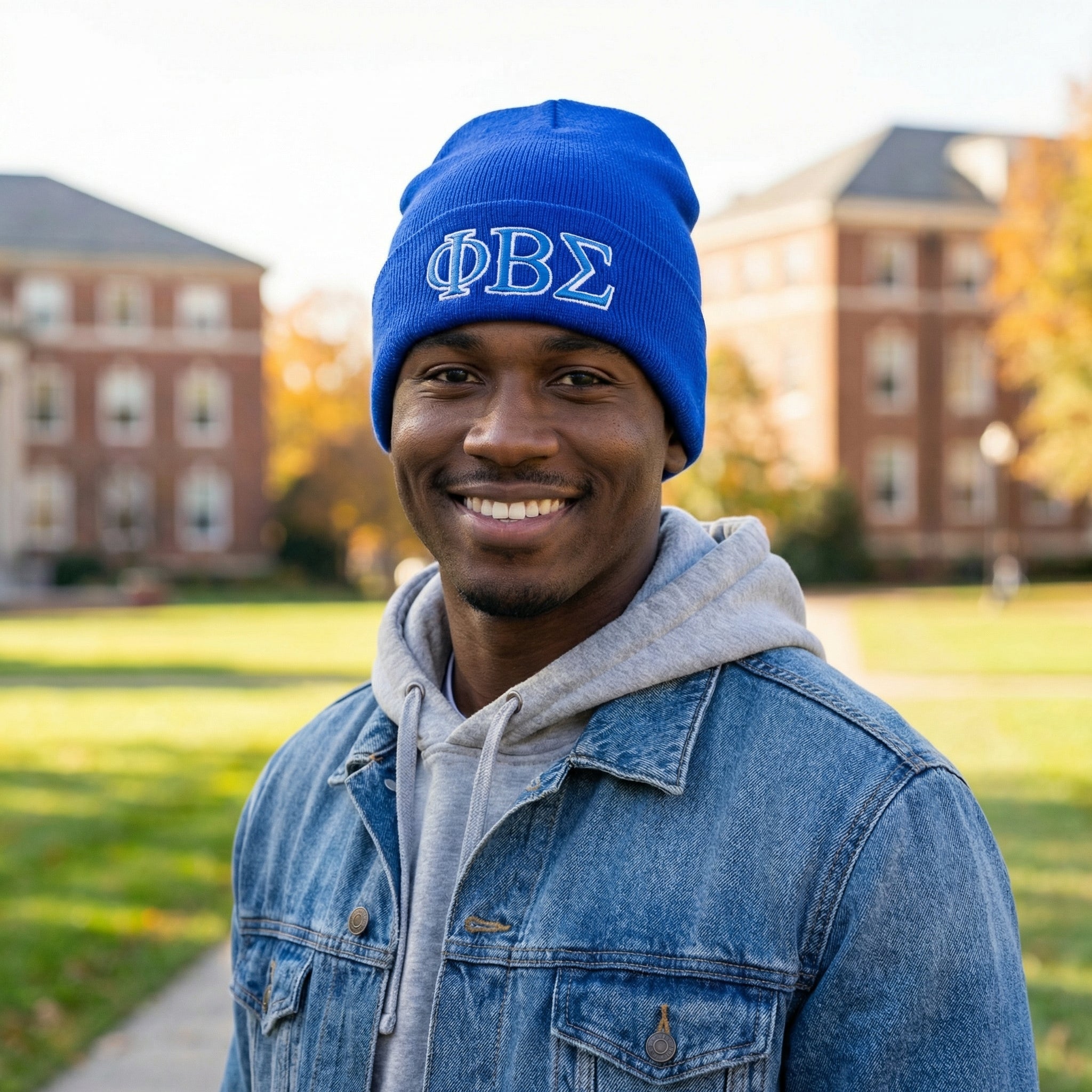 Phi Beta Sigma Knit Beanie
