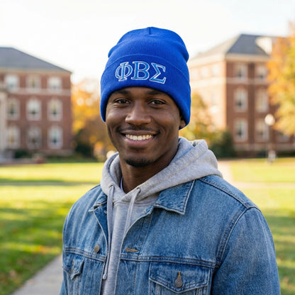 Phi Beta Sigma Knit Beanie