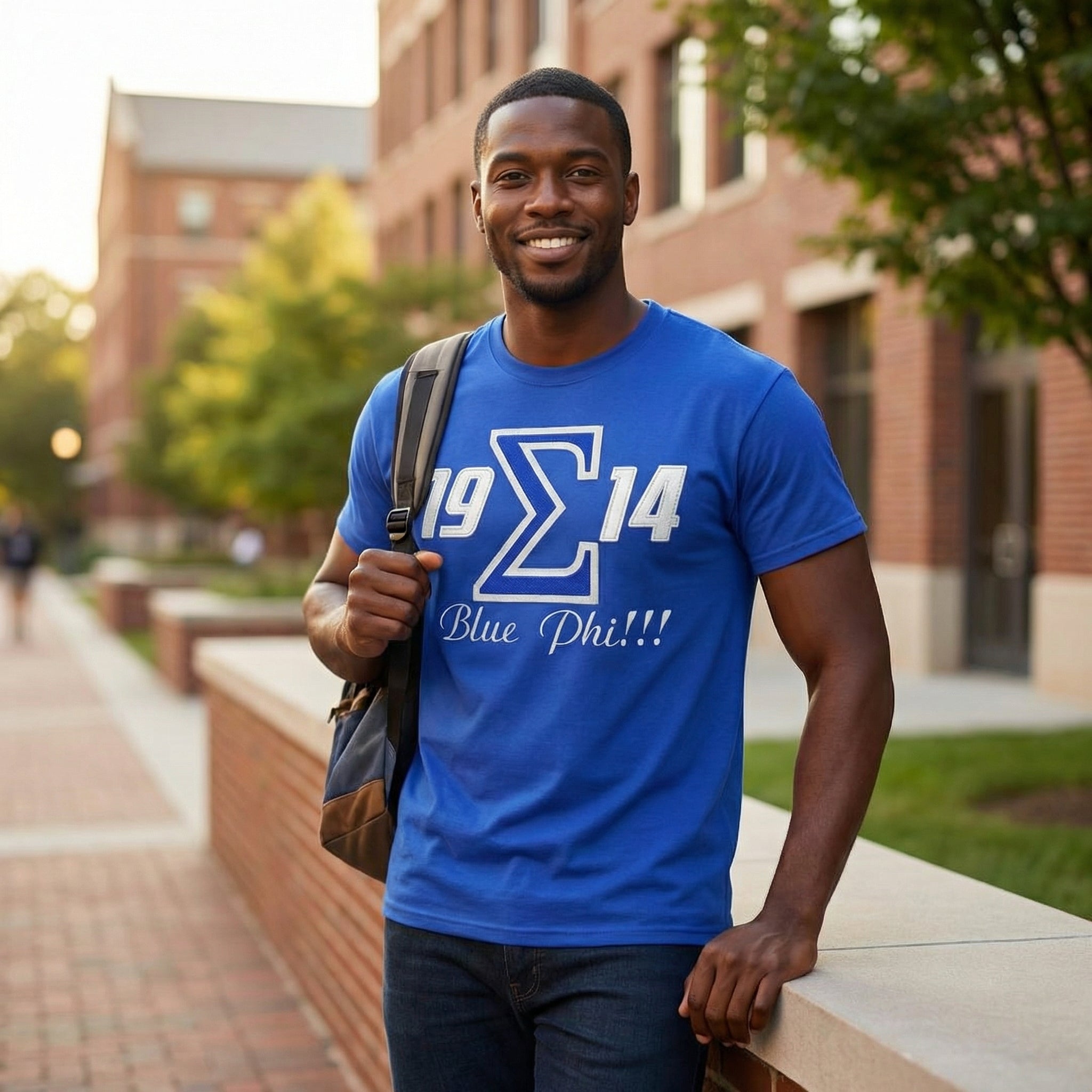 Phi Beta Sigma 1914 “Blue Phi!!!” Tee