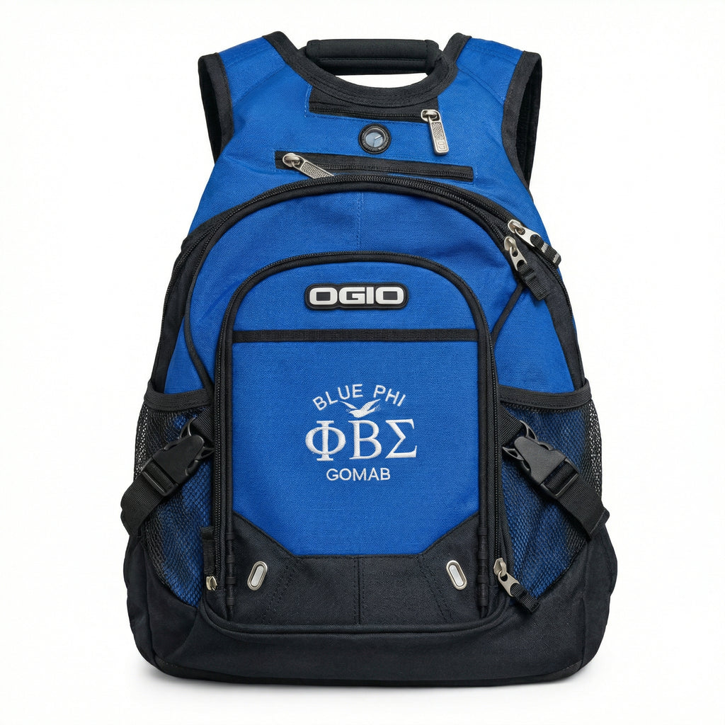 Phi Beta Sigma “Blue Phi” Backpack