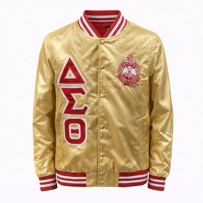 Delta Sigma Theta Satin Bomber Jacket