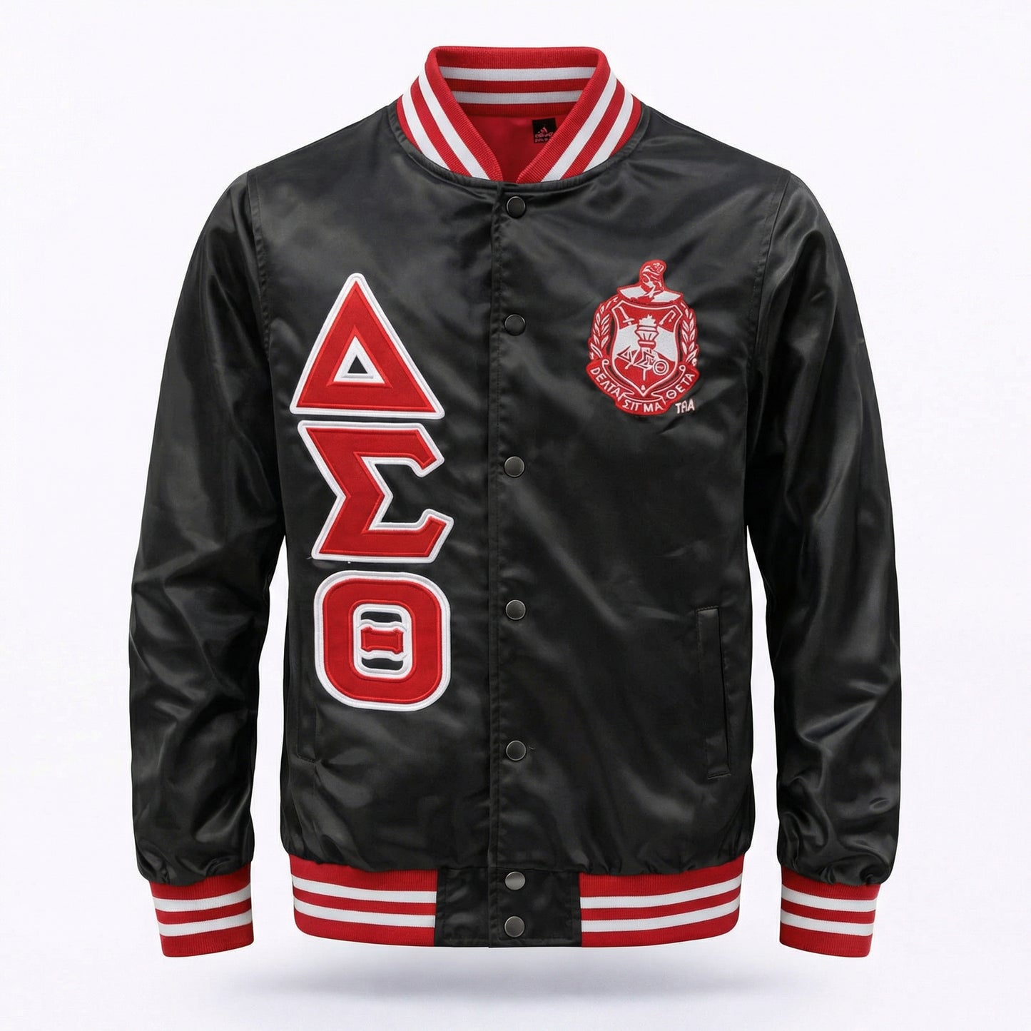 Delta Sigma Theta Satin Bomber Jacket