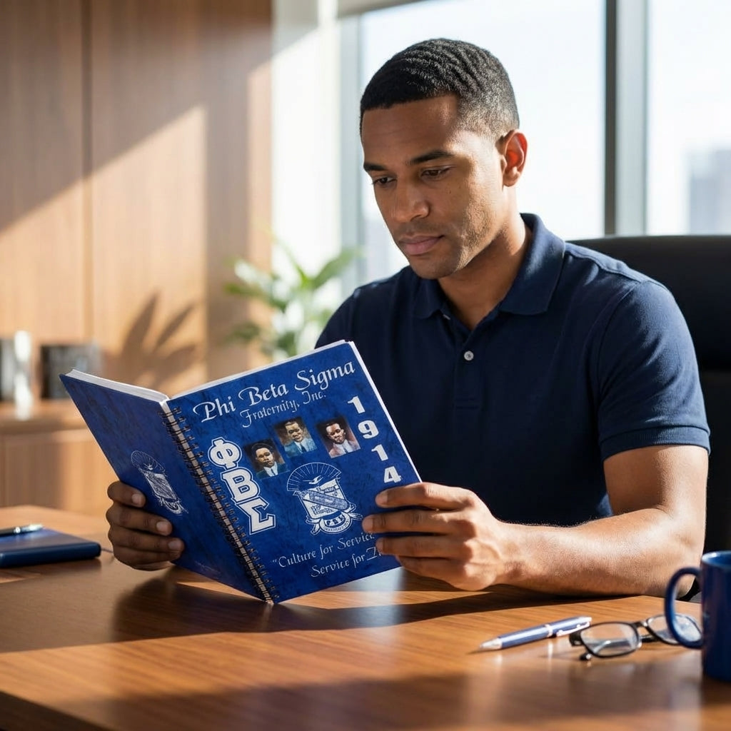 Phi Beta Sigma 1914 Spiral Notebook