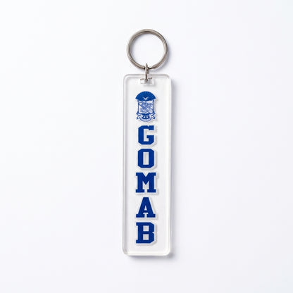 Phi Beta Sigma GOMAB Keychain Tag