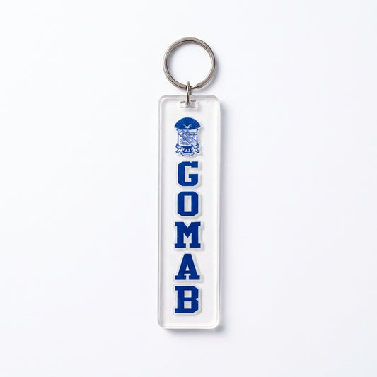 Phi Beta Sigma GOMAB Keychain Tag