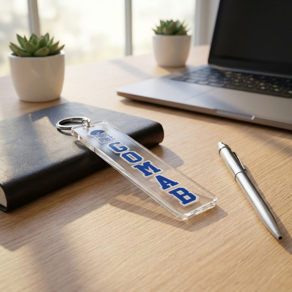 Phi Beta Sigma GOMAB Keychain Tag
