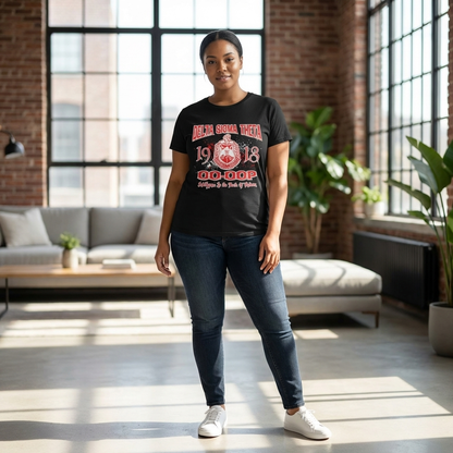 Delta Sigma Theta “Oo-Oop” Crest Tee