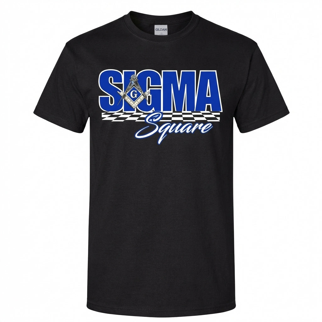 Phi Beta Sigma Masonic “Sigma Square” Tee