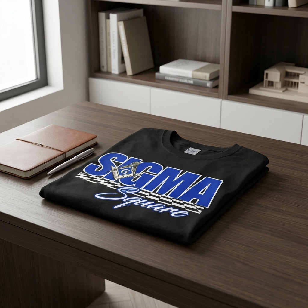 Phi Beta Sigma Masonic “Sigma Square” Tee