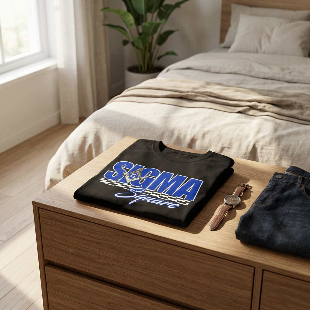 Phi Beta Sigma Masonic “Sigma Square” Tee