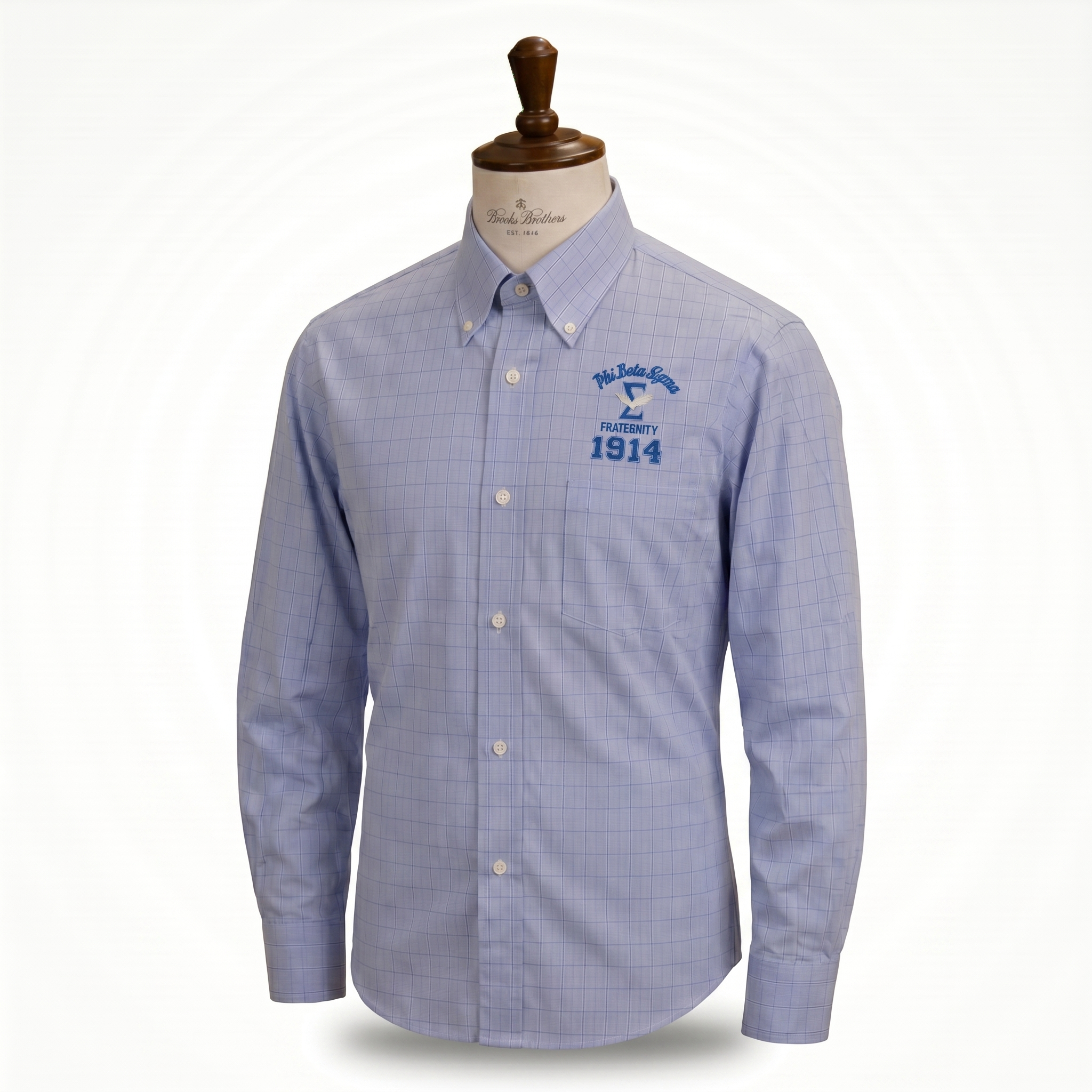 Phi Beta Sigma Brooks Brothers Dress Shirt