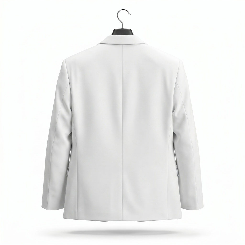 Phi Beta Sigma White Embroidered Blazer Jacket