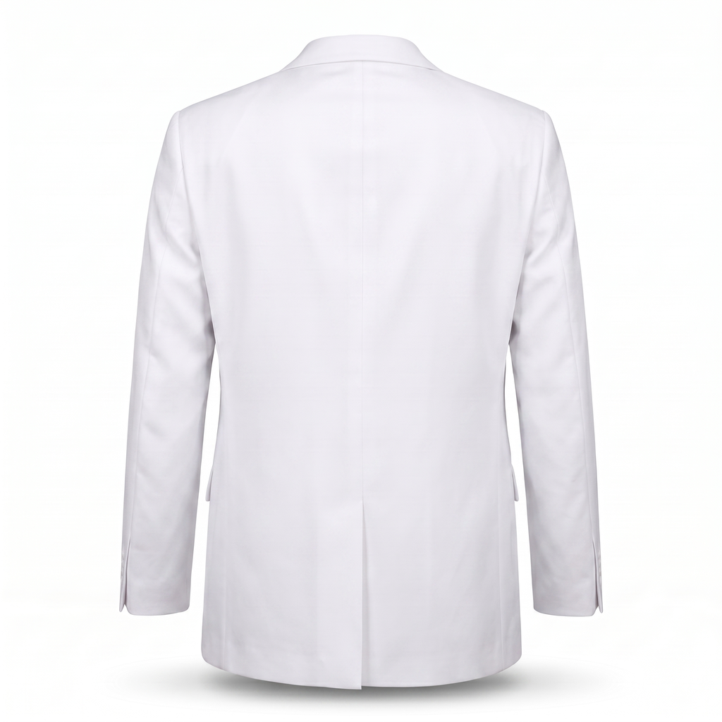 Phi Beta Sigma White Embroidered Blazer Jacket
