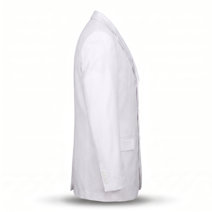 Phi Beta Sigma White Embroidered Blazer Jacket