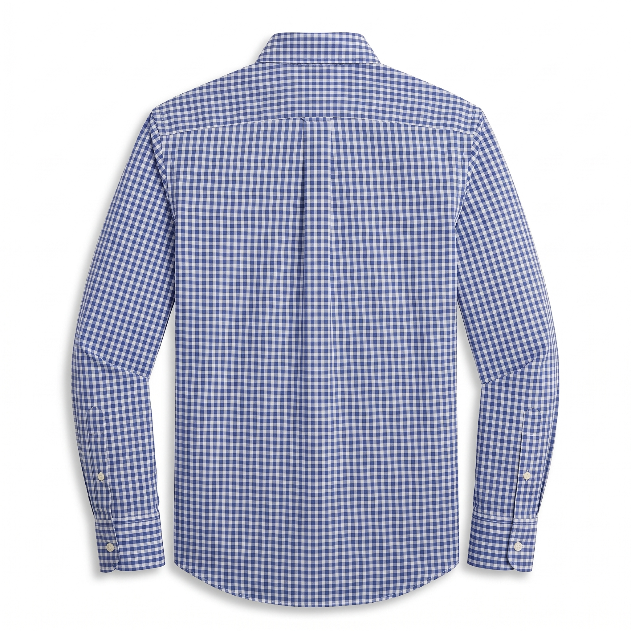 Phi Beta Sigma Blue Gingham Brooks Brother Button-Down Shirt