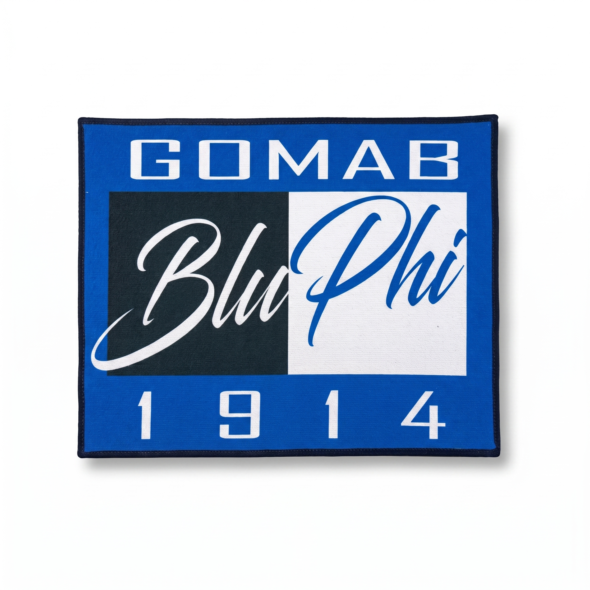 Phi Beta Sigma GOMAB Blue Phi 1914 Floor Mat