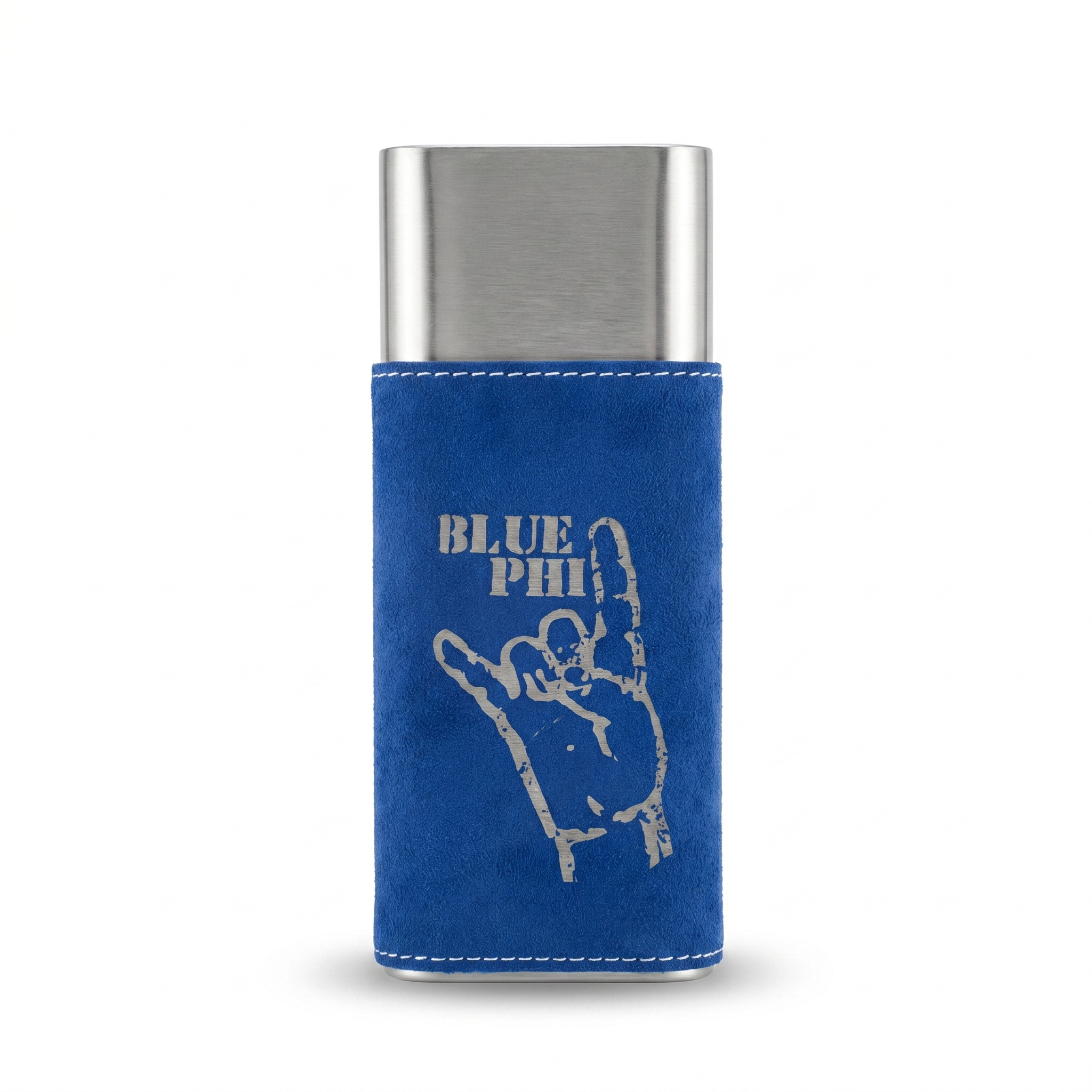 Phi Beta Sigma Blue Phi Cigar Holder with Cutter