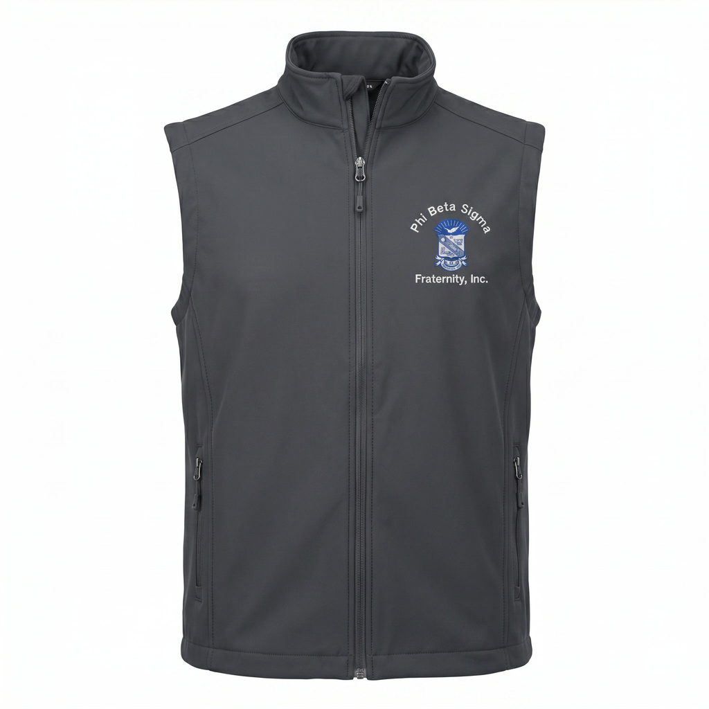 Phi Beta Sigma Full-Zip Vest