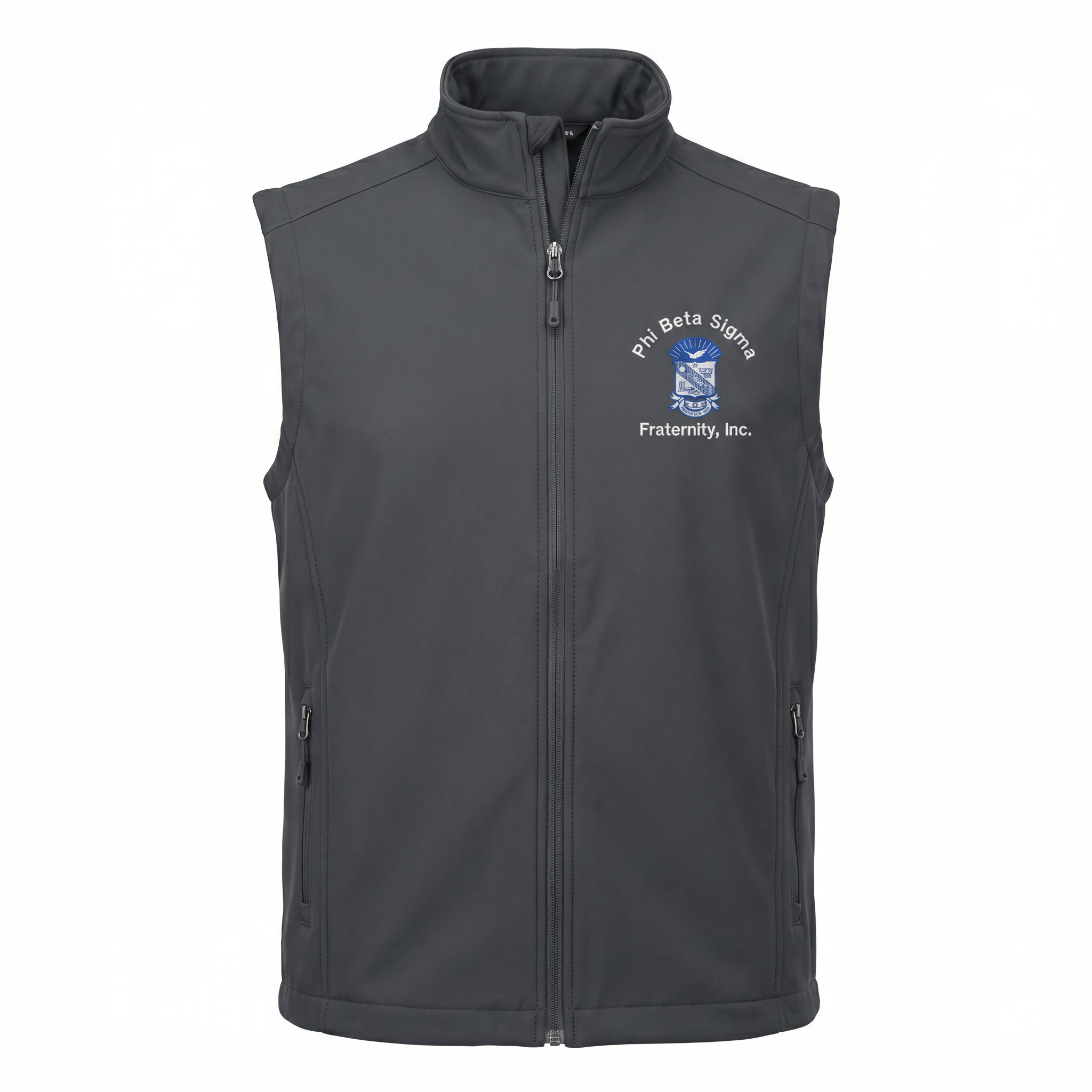 Phi Beta Sigma Full-Zip Vest