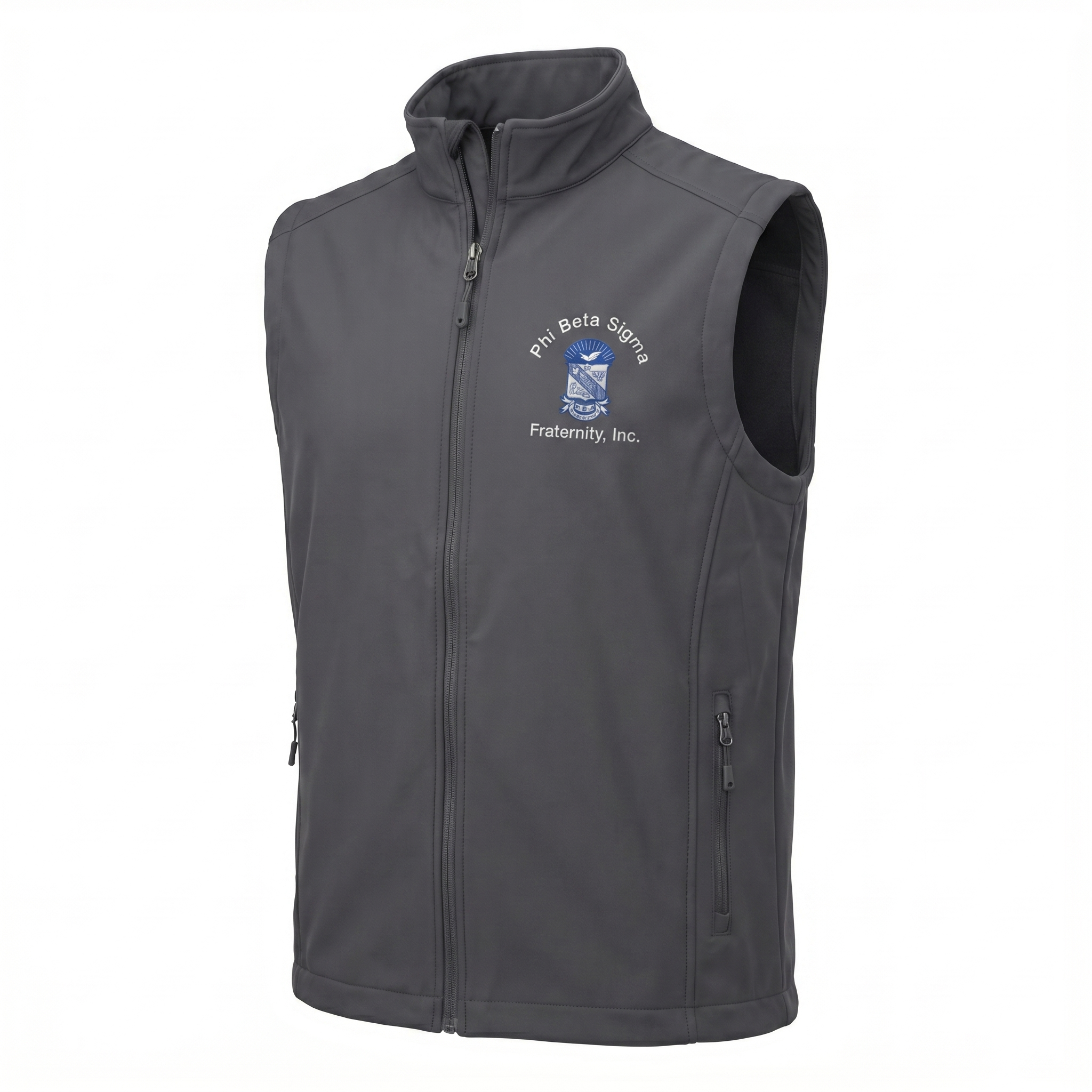 Phi Beta Sigma Full-Zip Vest