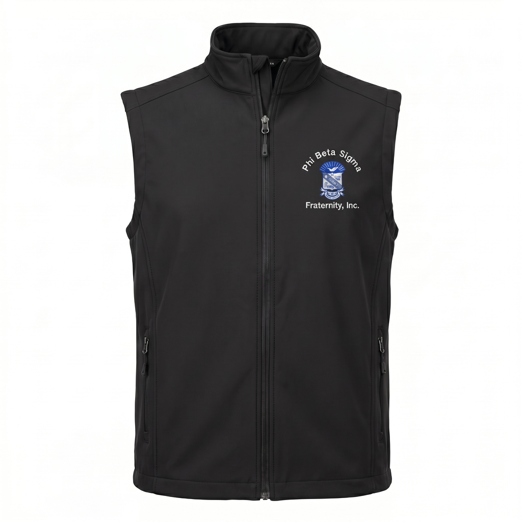 Phi Beta Sigma Full-Zip Vest