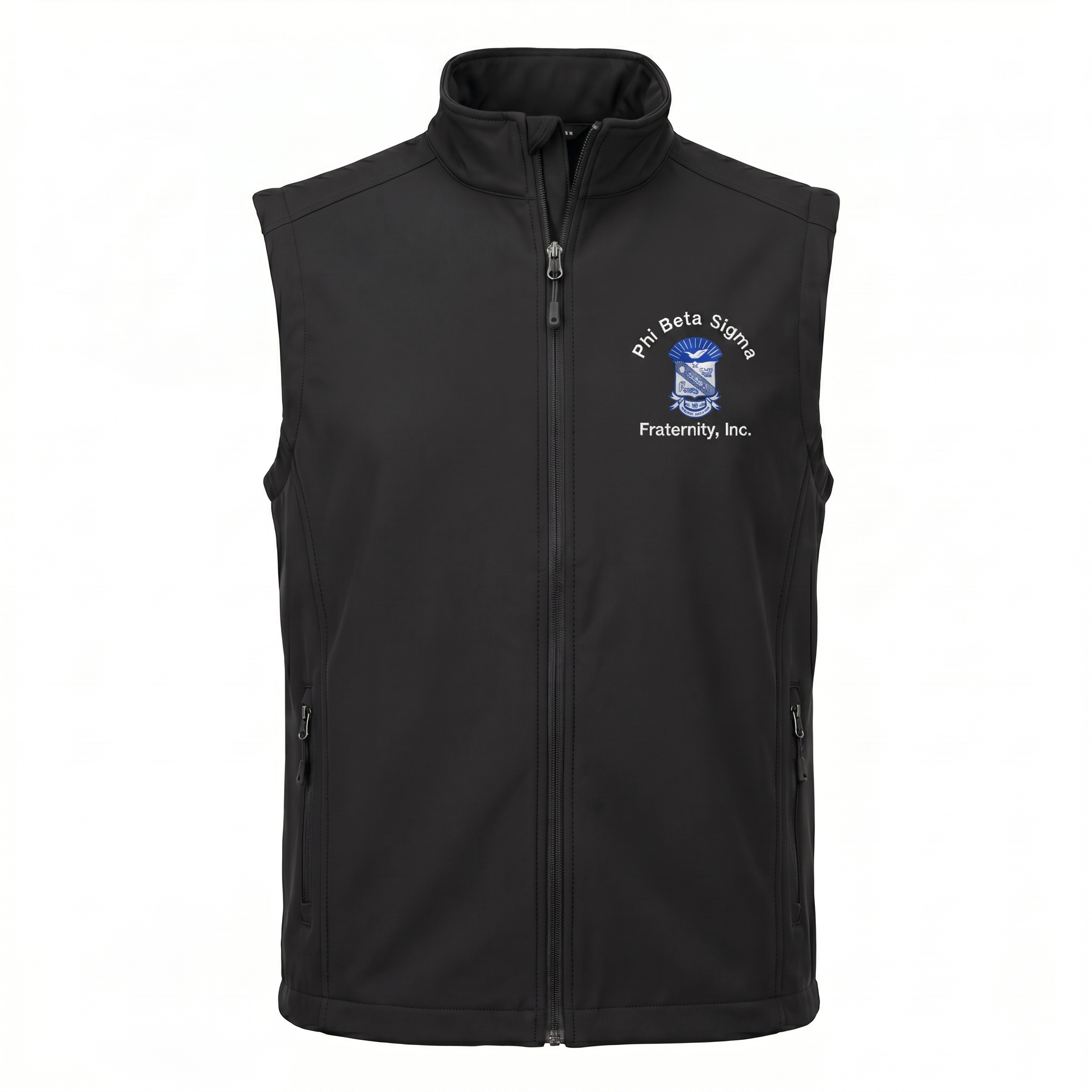 Phi Beta Sigma Full-Zip Vest