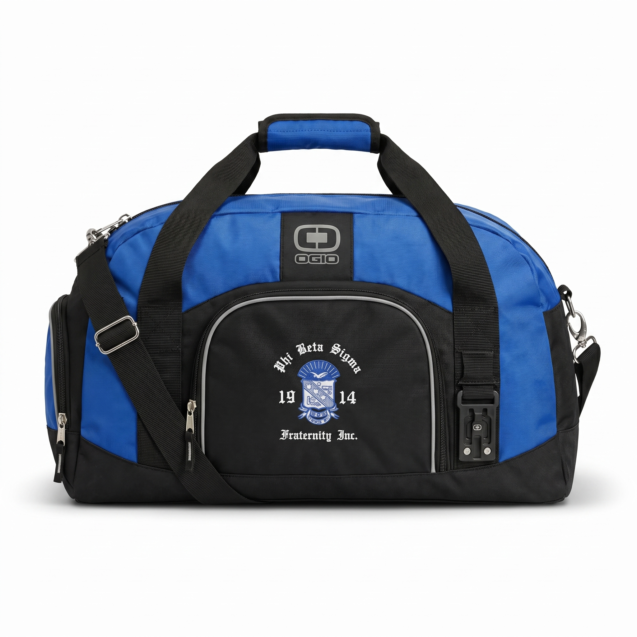 Phi Beta Sigma Blue OGIO Big Dome Duffel Bag