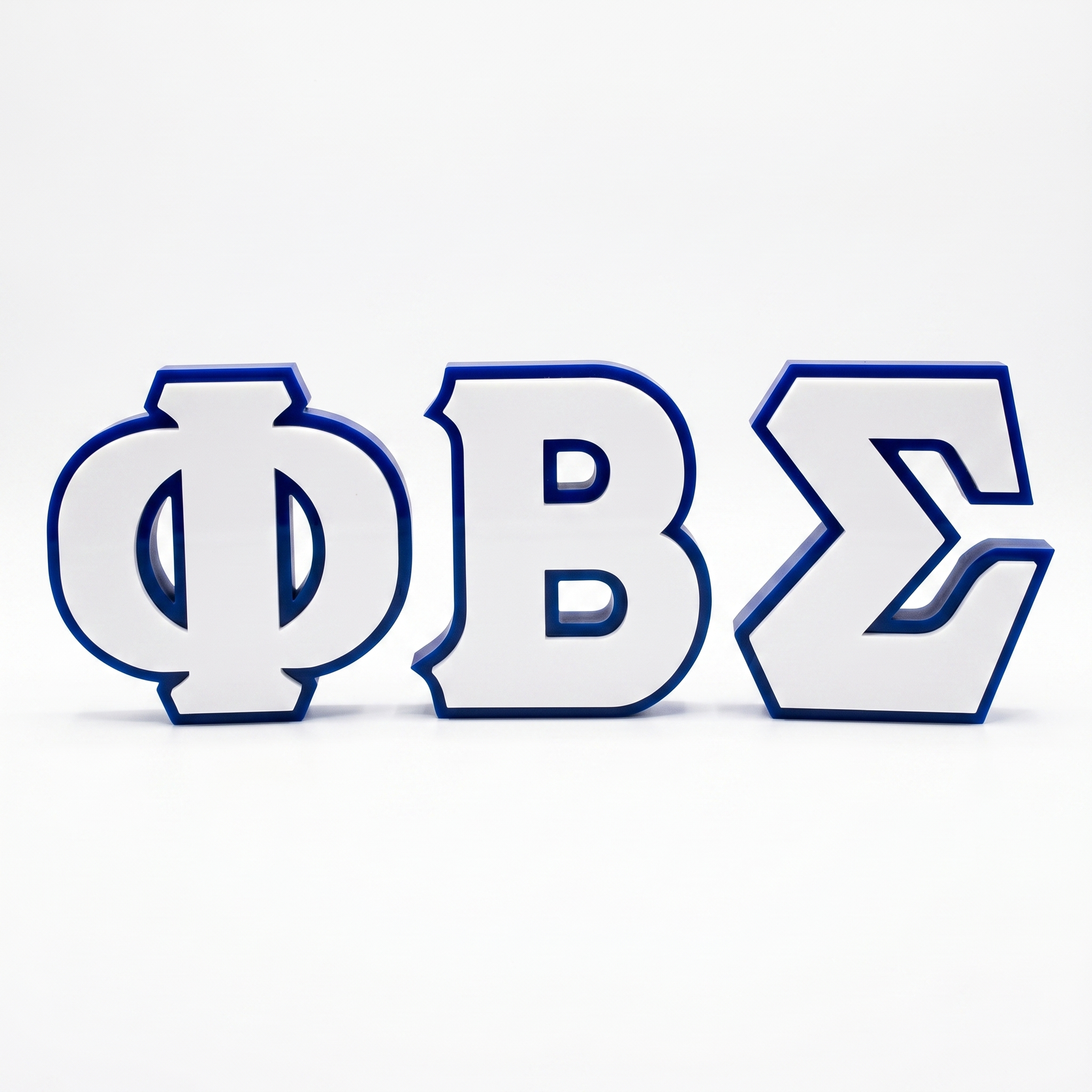 Phi Beta Sigma 3D Greek Letter Display