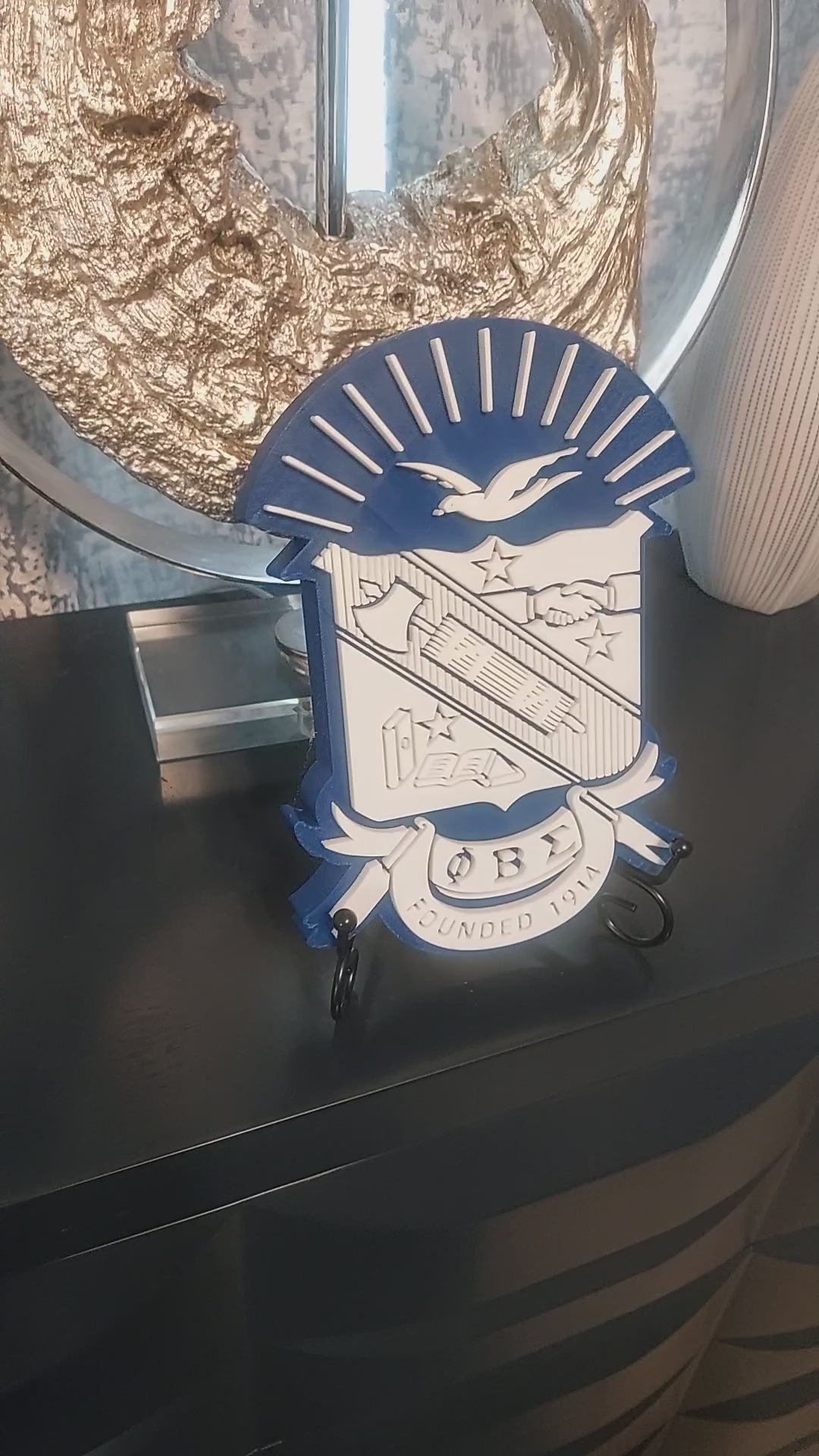 Phi Beta Sigma 3D Shield