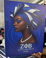 Zeta Phi Beta Wall Art 20