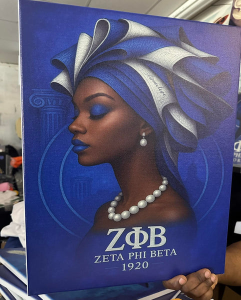 Zeta Phi Beta Wall Art 20