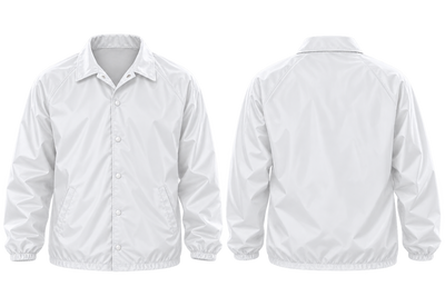 Blank ghost mannequin jacket front and back used in the Line Jacket Studio