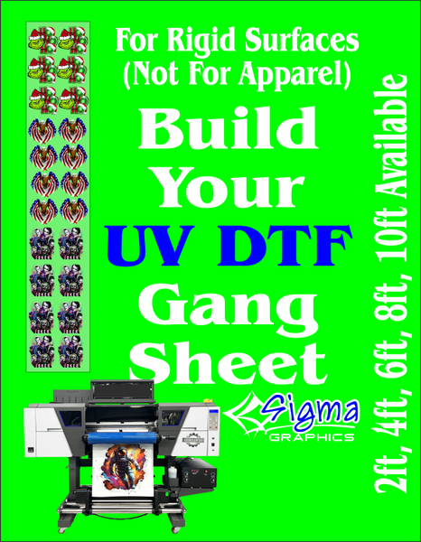 UV DTF(For Rigid Surfaces)
