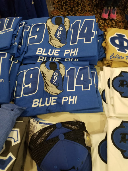 Phi Beta Sigma Blue Phi 1914 shirt