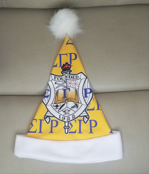 Sigma Gamma Rho Santa Hat