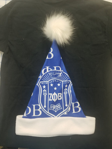 Zeta Phi Beta Santa Hat