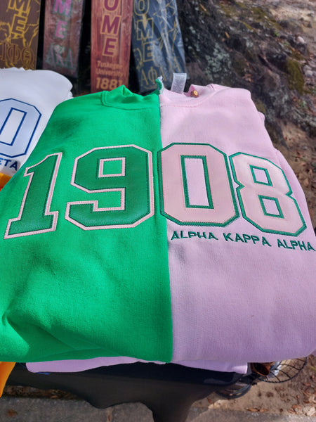 Alpha Kappa Alpha Split Sweatshirt