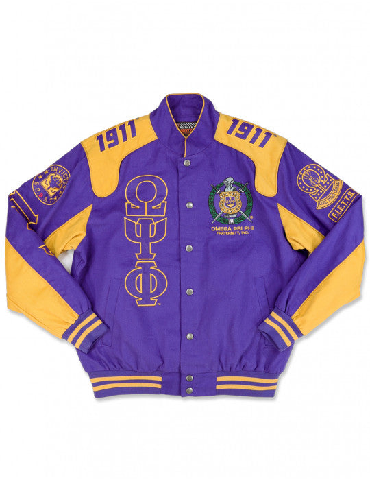 Omega Psi Phi  Race Car Jacket